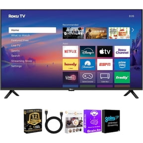 Roku 40 Inch Class Select Series 1080p Full HD Smart TV WiFi LED Display Voice Remote Streaming Apps Included HDMI Cable Streaming Bundle 12 Month CPS Warranty Television