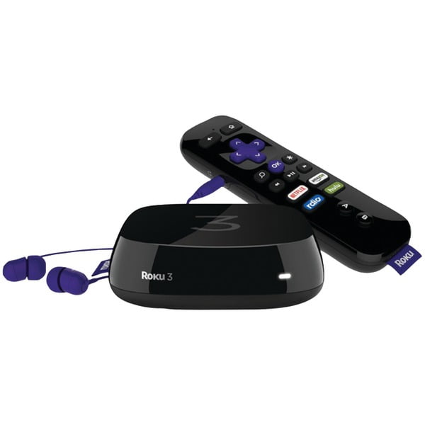 Roku 4230R 3 Streaming Player 2,000+ Channels, Black