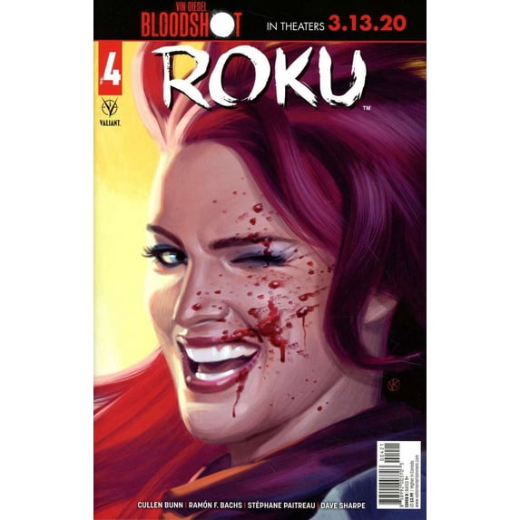 Roku #4B VF ; Valiant Comic Book