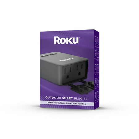 Roku Outdoor Smart Plug SE Weather Resistant