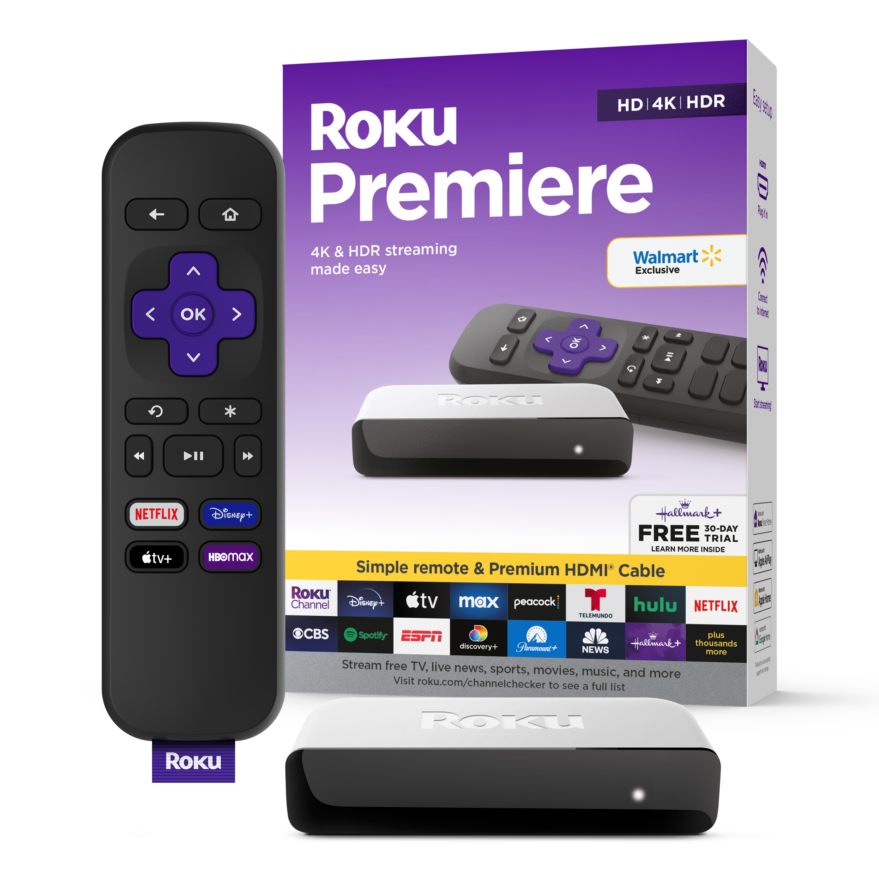 その他 Roku Premiere Streaming Media Player by Roku 2zzhgl6 Amazon.com: Roku Premiere - HD and 4K UHD Streaming Media