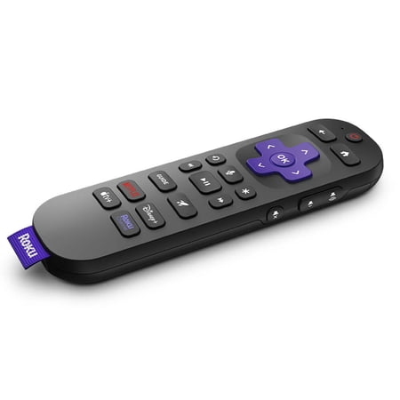 Roku - Voice Remote Pro (2nd Edition) | Rechargeable Replacement Voice Remote, Backlit Buttons & Hands-Free Voice Controls - Black