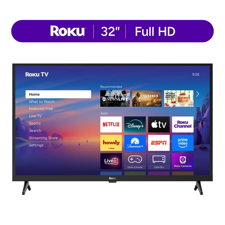 Roku, Smart TV, 32-Inch Select Series, 1080p Full HD TV - Walmart.com