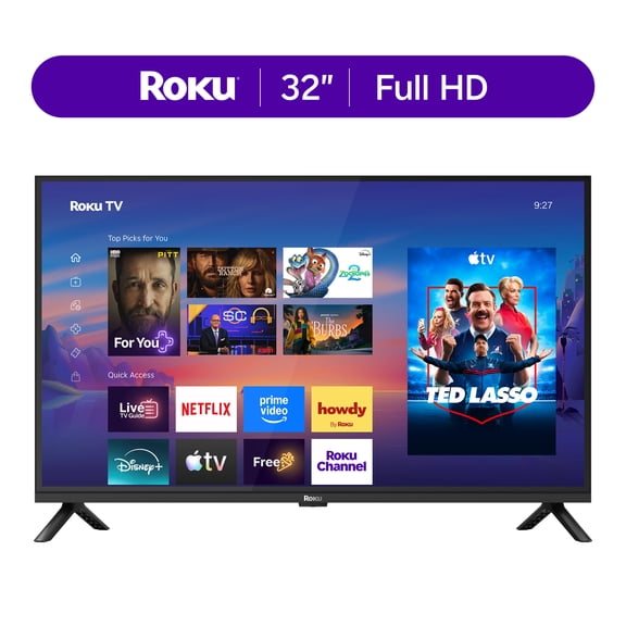 Roku Smart TV 2026 32-Inch Select Series, 1080p Full HD TV Roku TV with Voice Remote