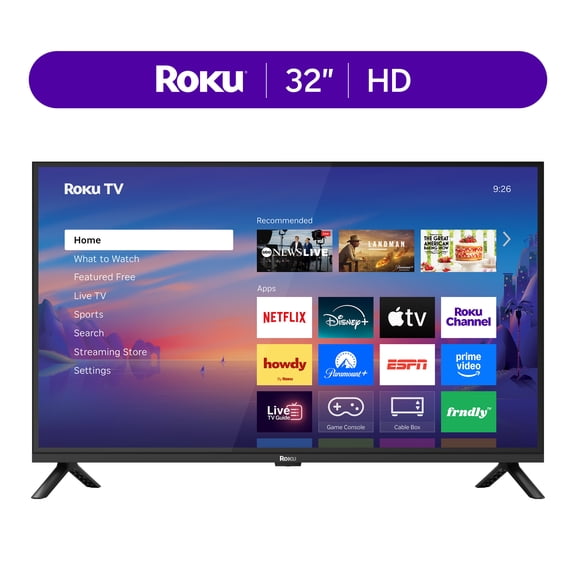 Restored Roku Smart TV 2026 – 32-Inch Select Series, 720p HD TV – Roku TV with Voice Remote