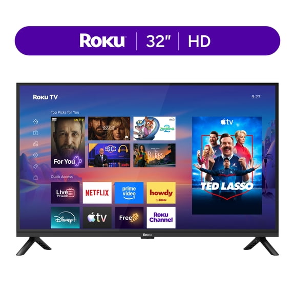 Roku Smart TV 2026 32-Inch Select Series, 720p HD TV Roku TV with Voice Remote