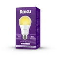 thumbnail image 1 of Roku Smart Home Smart Bulb SE (White) 1-Pack with Adjustable Brightness and Temperature, 9.5 Watts - Screw Base, 1 of 9
