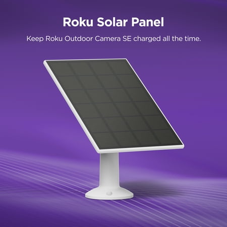 Roku Solar Panel for Outdoor Camera