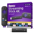 thumbnail interactive-video image 1 of Roku Streaming Stick 4K - HDR & Dolby Vision Roku Streaming Device for TV with Voice Remote & Long-Range Wi-Fi - Free  & Live TV, 1 of 17