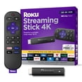 thumbnail image 1 of Roku Streaming Stick 4K - HDR & Dolby Vision Roku Streaming Device for TV with Voice Remote & Long-Range Wi-Fi - Free  & Live TV, 1 of 10