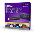 thumbnail image 1 of Roku Streaming Stick 4k HDR Dolby Streaming Media Player with Voice Remote, Disney+ and Prime Video, 1 of 12