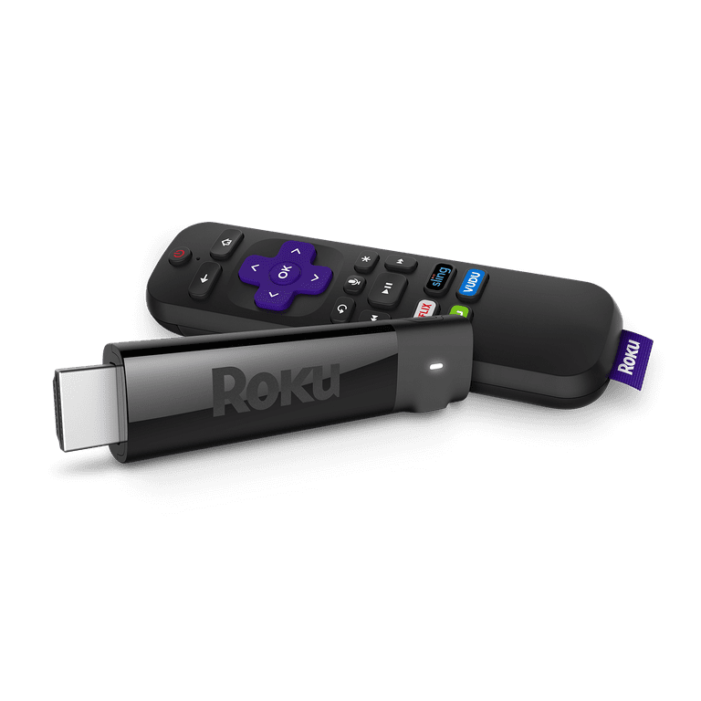 Roku Streaming Stick HD 4K HDR Device with Long range Wireless Roku Voice Remote with TV Controls and Hulu App Walmart
