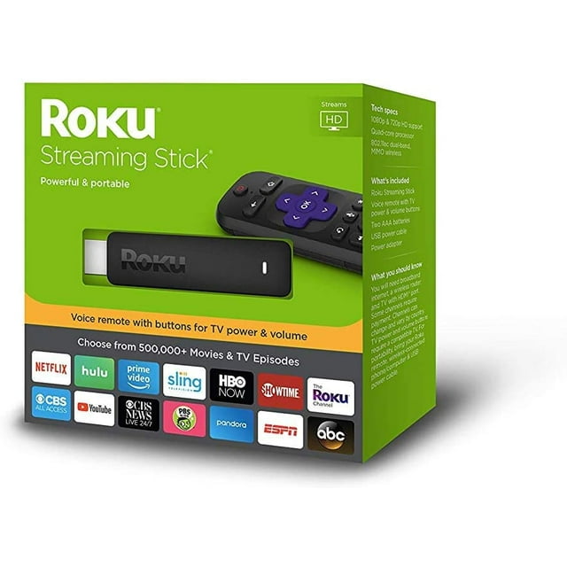 Roku Streaming Stick HD Wi-Fi 3800RW
