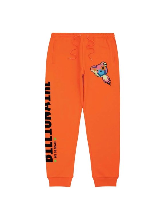 Men Billionaire Teddy Off To Space Sweatpants (Black)