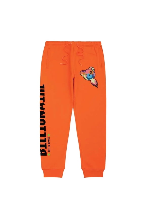 Men Billionaire Teddy Off To Space Sweatpants (Black)