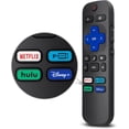 thumbnail image 1 of Replacement  Roku TV Remote Control- Simple Setup, & Pre-Set App Shortcuts - Replacement Remote Compatible with RokuTV Models ONLY (Not Roku Players), 1 of 5
