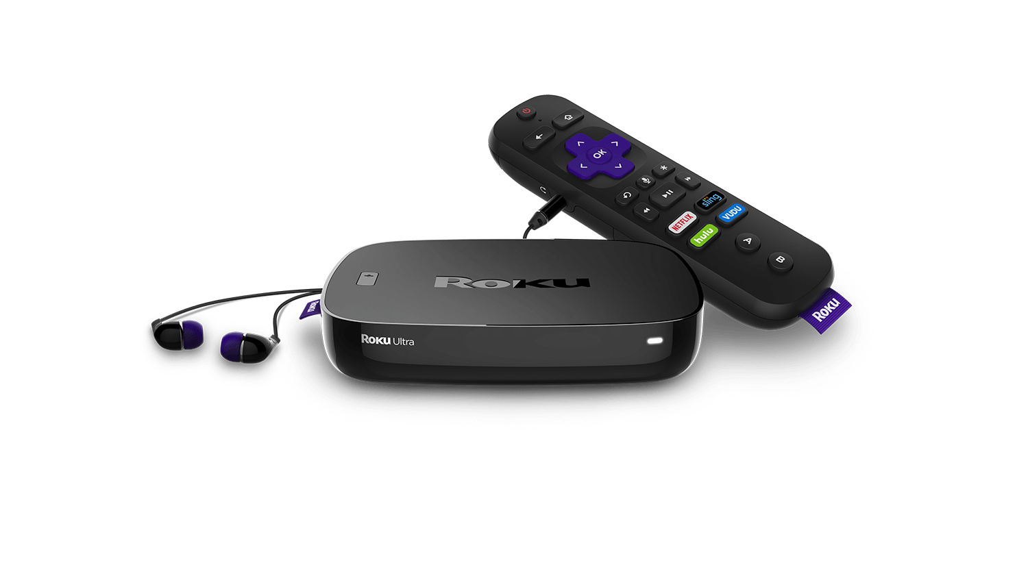 Roku Ultra 4K HDR Streaming Player with voice remote (2017) - image 1 of 8