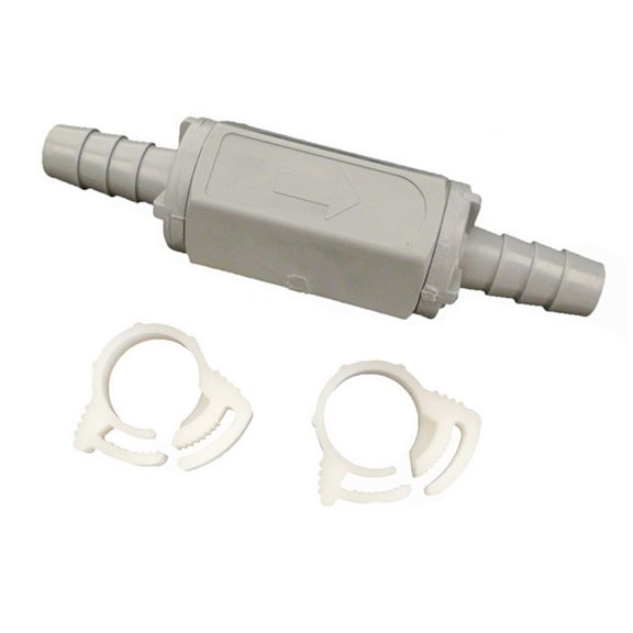 Rola-Chem 521160 0.38" PVC In-Line Check Valve Barb