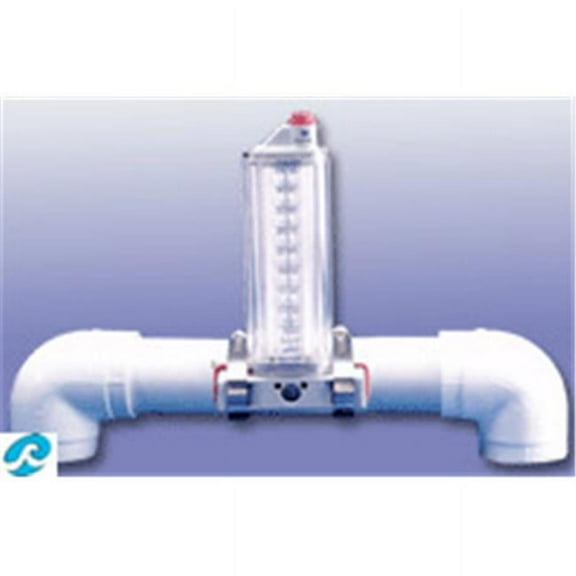 Rola-Chem 570381S 125-500 GPM Side Mount Flow Meter for 4" PVC Pipe