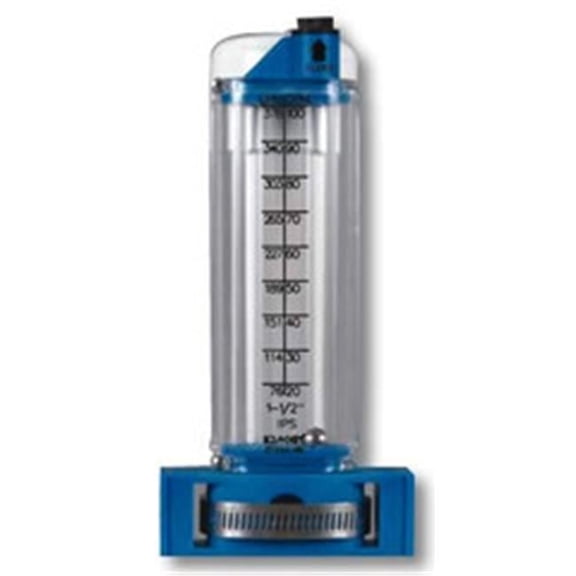 Rola-Chem 570391V Flowmeter 250 to 1050 GPM - 6 in. Vertical