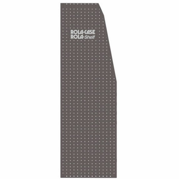 Rolacase RSPEP/MDRF/RIGHT Van Storage System Shelf End Panel Tapered Single Gray