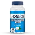 thumbnail interactive-video image 1 of Rolaids Antacid Power Chews, Heartburn Medicine, Mint Flavored, Chewable Antacid, 32 Count, 1 of 12