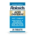 thumbnail image 1 of Rolaids Acid Defense Maximum Strength, 20 mg Famotidine Tablets for Heartburn Prevention & Relief, 25 Count, 1 of 11
