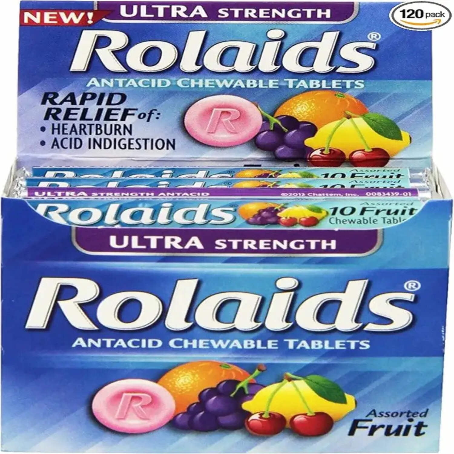 General Rolaids Ultra Tablet Fruit