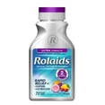 thumbnail image 1 of Rolaids Ultra Strength Antacid Chewable Tablets Assorted Fruit Flavor, Calcium Carbonate & Magnesium Hydroxide Heartburn Relief, 72 Count Bottles (Pack of 2), 1 of 5