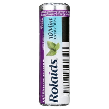 Rolaids Ultra Strength Tablets, Mint 10ct Roll