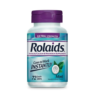 Rolaids Ultra Strength Tablets, Mint 72ct