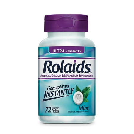 Rolaids Ultra Strength Tablets, Mint 72ct