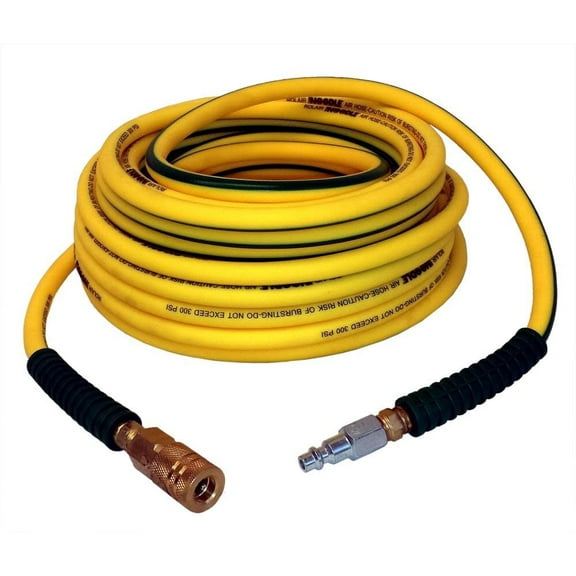 Rolair 3/8 In. X 50 Ft. Noodle Air Compressor Hose (Incl. 1/4In Coupler/plug)