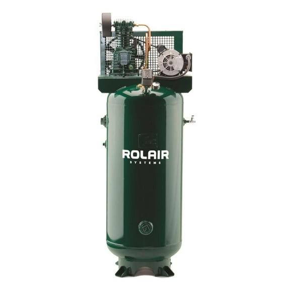 Rolair 3Hp 30Gal Air Compressor 230V 1Ph
