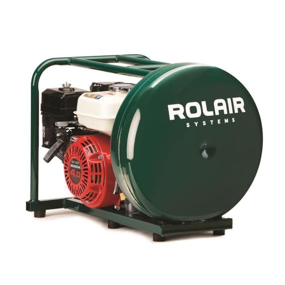 Rolair High Pressure 5.5 Hp Gas Hand-Carry Air Compressor with Oil ...