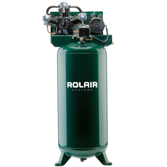 Rolair 5 Hp (230V) 16Cfm@100Psi Vertical 60 Gall Compressor