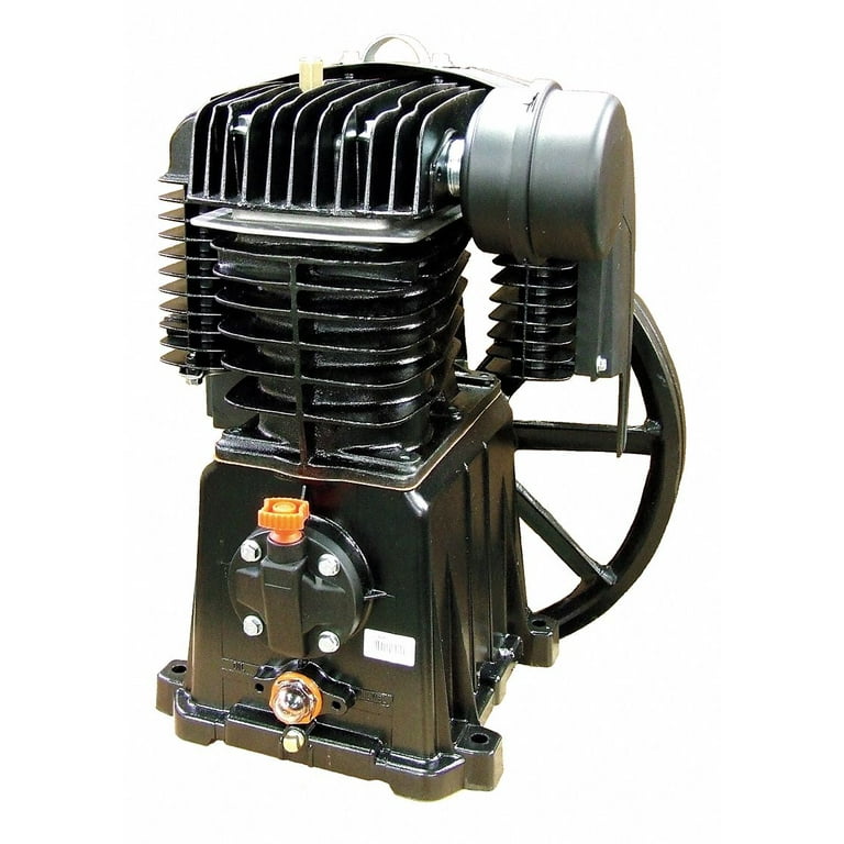 7.5 hp 2 stage air compressor pump top