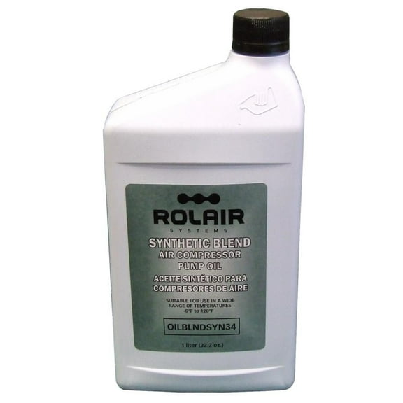 Rolair All-Weather Synthetic-Blend Air Compressor Oil