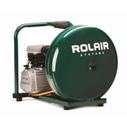Rolair Portable Air Compressor 2 HP 4.5 GAL Pancake Tank 4.1 CFM@90PSI D2002HPV5