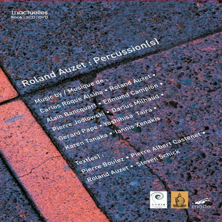 Roland Auzet - Percussions(S) - Music & Performance - CD