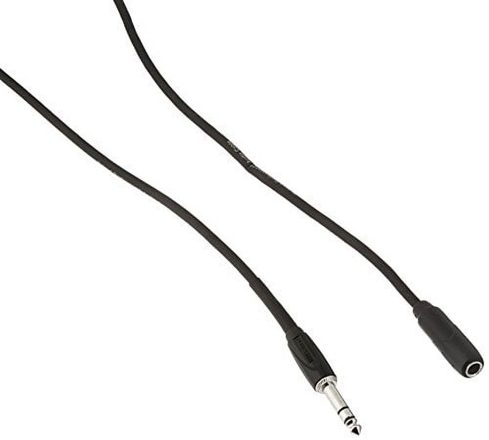 Roland Black Series Headphone Extension Cable, 1/4Inch TRS Male to