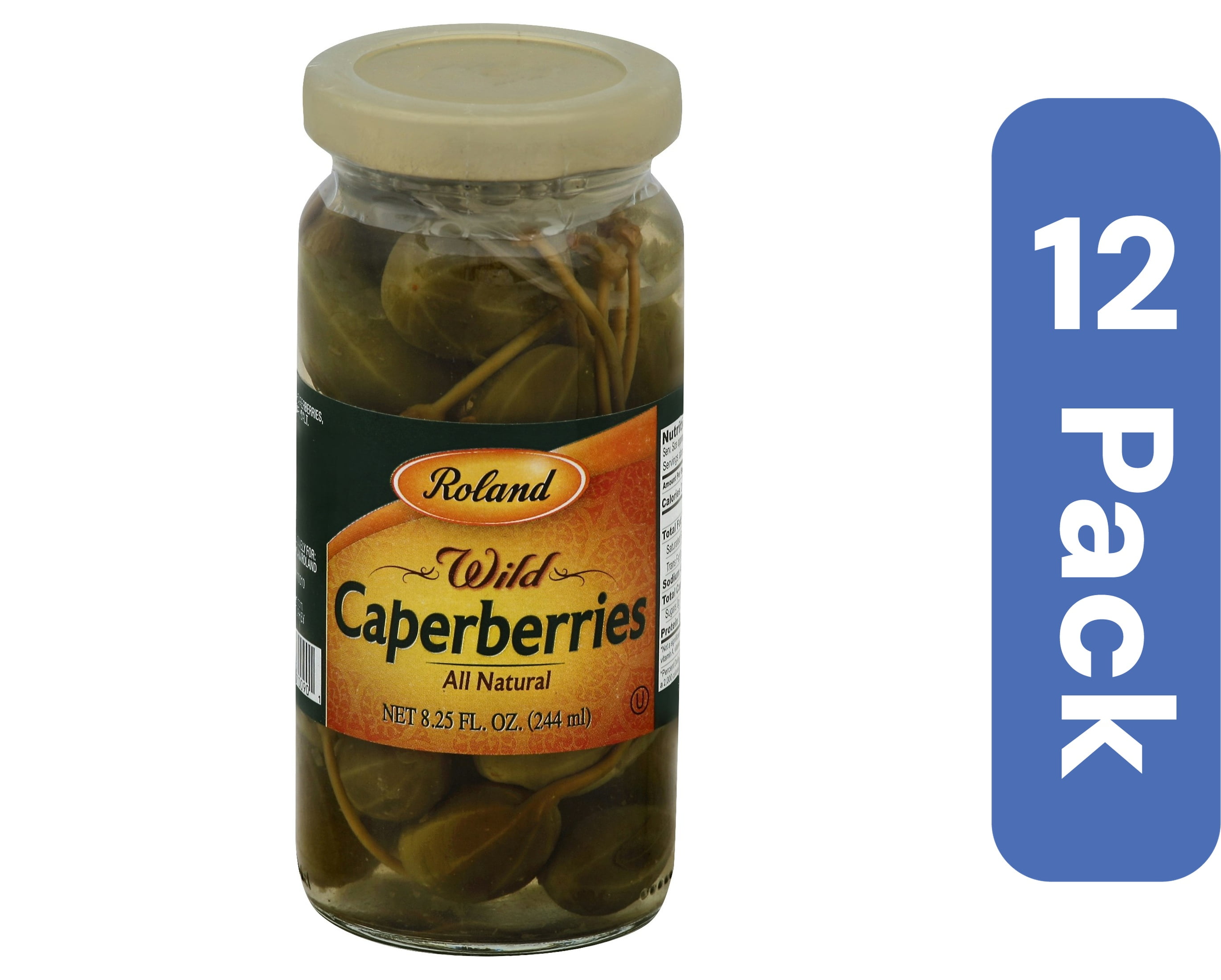 Roland Caperberries 8.25 oz (Pack Of 12)