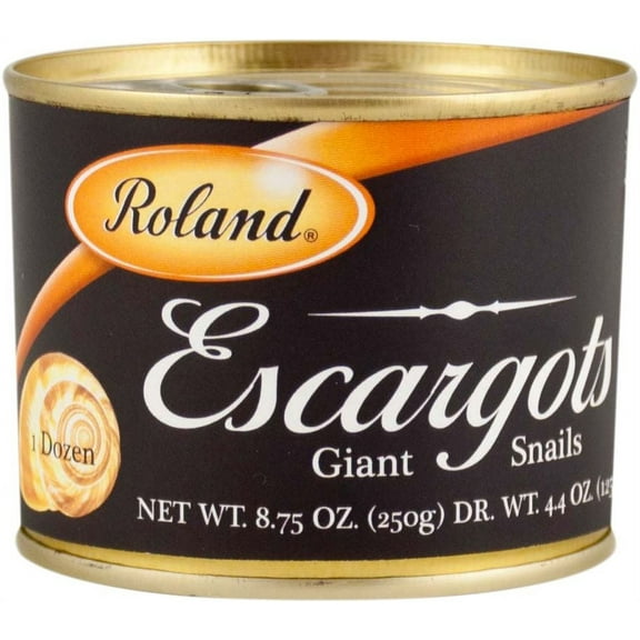 Roland Escargots Giant Snails, 4.4 Ounce Aluminum Can