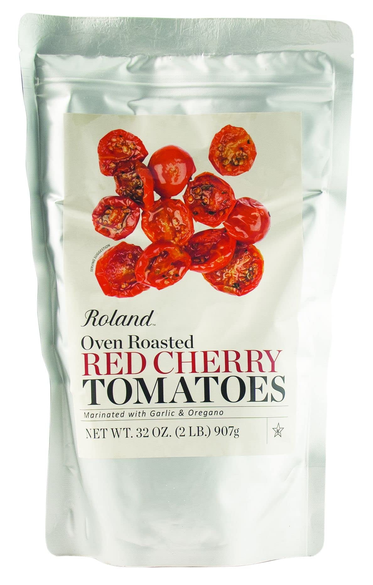 Roland Foods Oven Roasted Cherry Tomatoes - Marinated With Garlic & Oregano, 32 Oz Bag