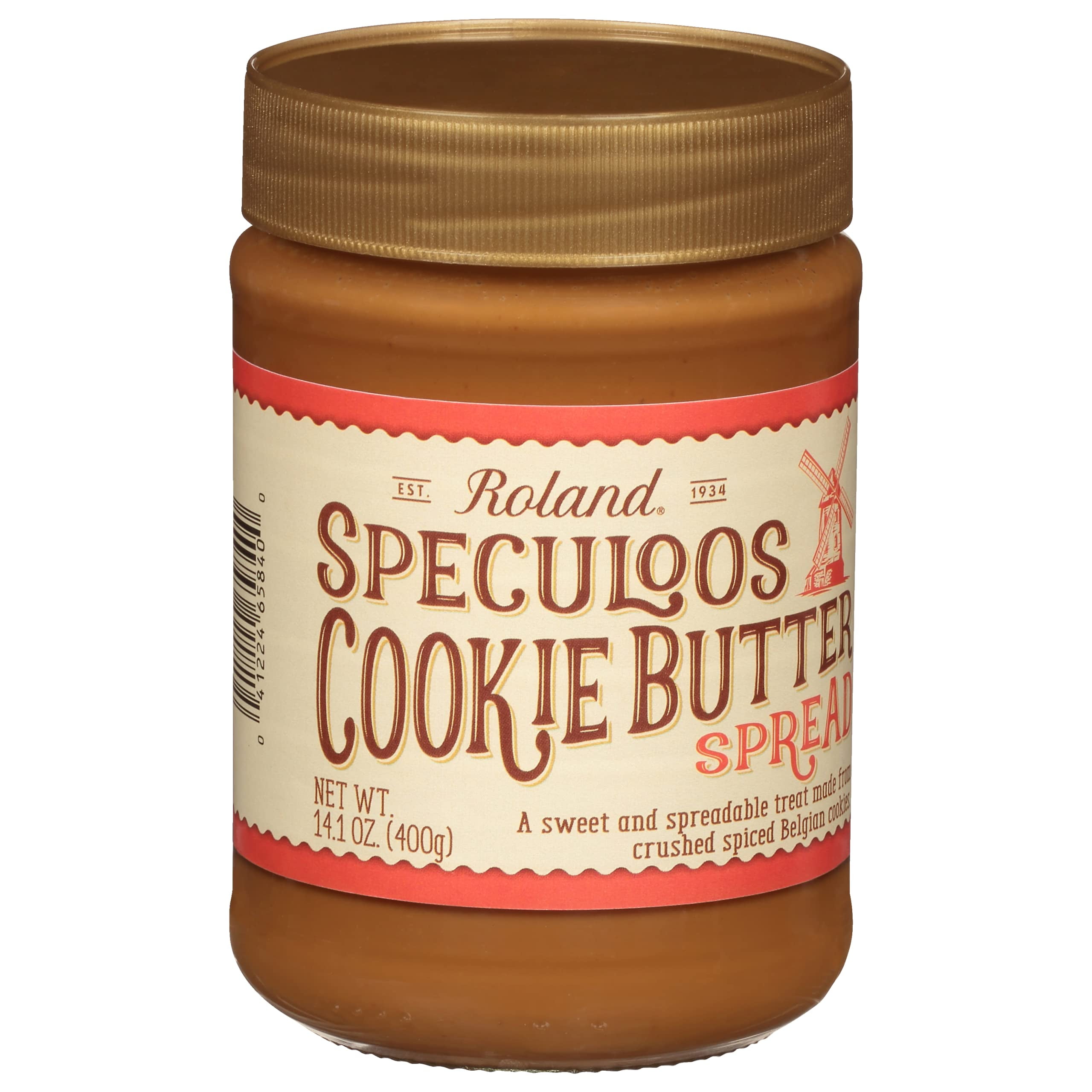 Roland Foods Speculoos Cookie Butter Spread, Specialty Imported Food