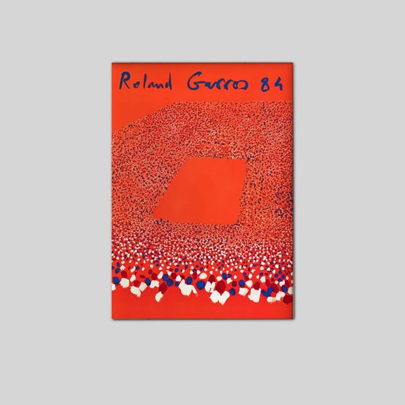 Roland Garros 1984 Posster, Home Decor Poster Full Size 24''x36'' Goldengate