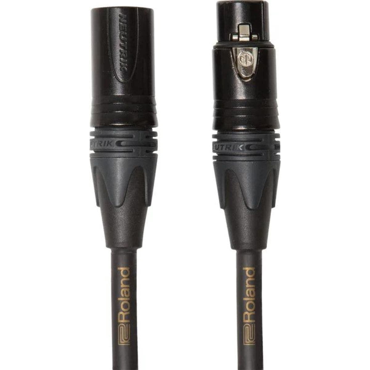Roland RMC-G Gold Series Microphone Cable, Neutrik XLR Connectors 5ft