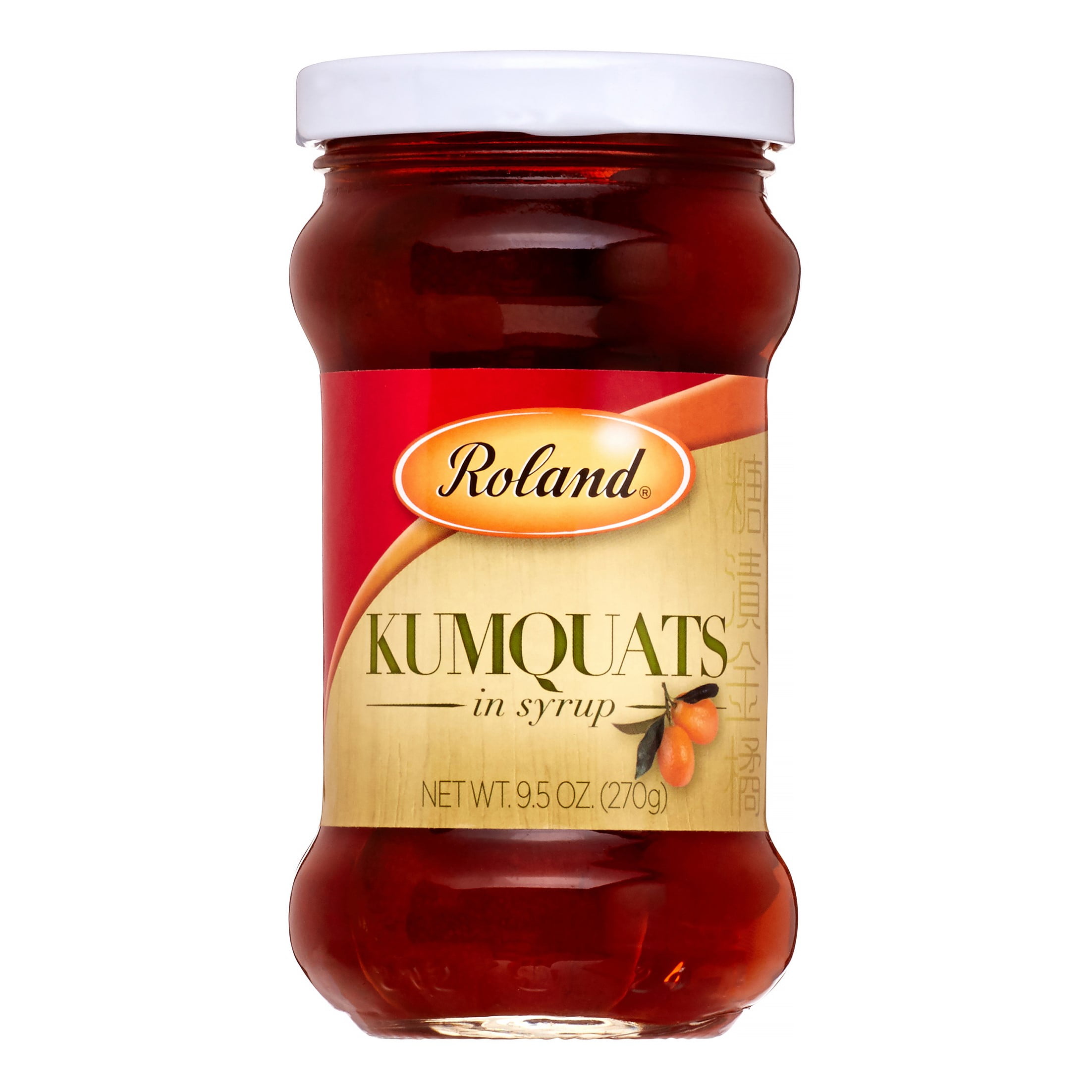 Roland Kumquats with Extra Heavy Syrup, 9.5 Oz
