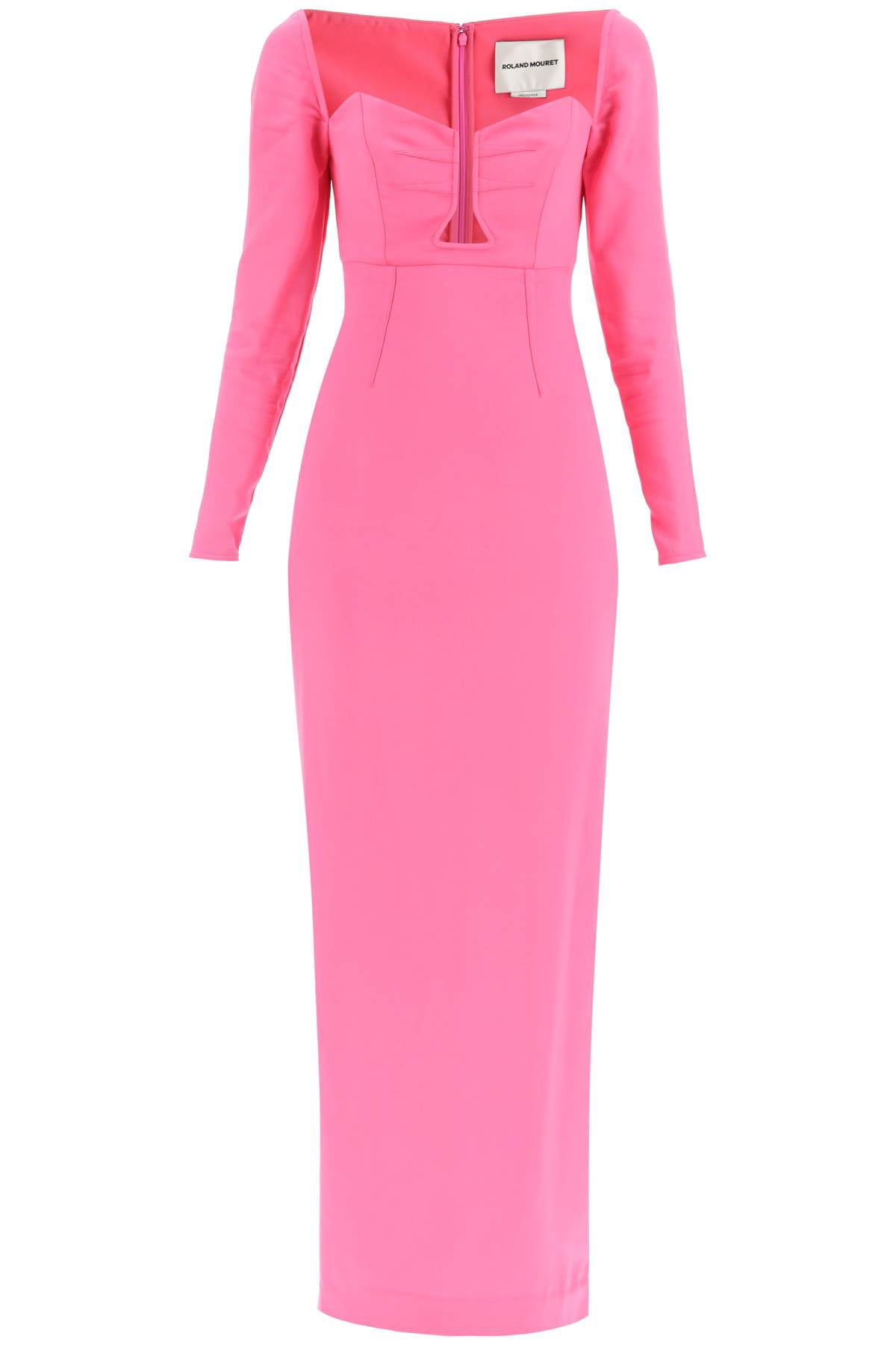 roland-mouret-maxi-pencil-dress-with-cut-outs-women-walmart