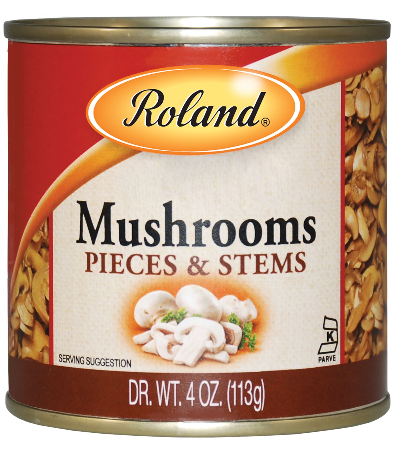 Roland Mushrooms, Pieces and Stems, 4 oz